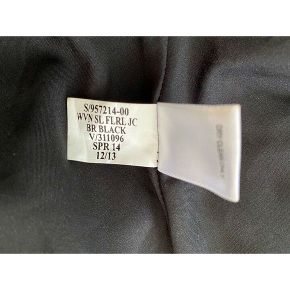 Banana Republic Floral Fit Flare Dress Size 0P - Picture 9 of 10